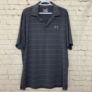 [UNDER ARMOUR] Grey Polo Shirt Size XL